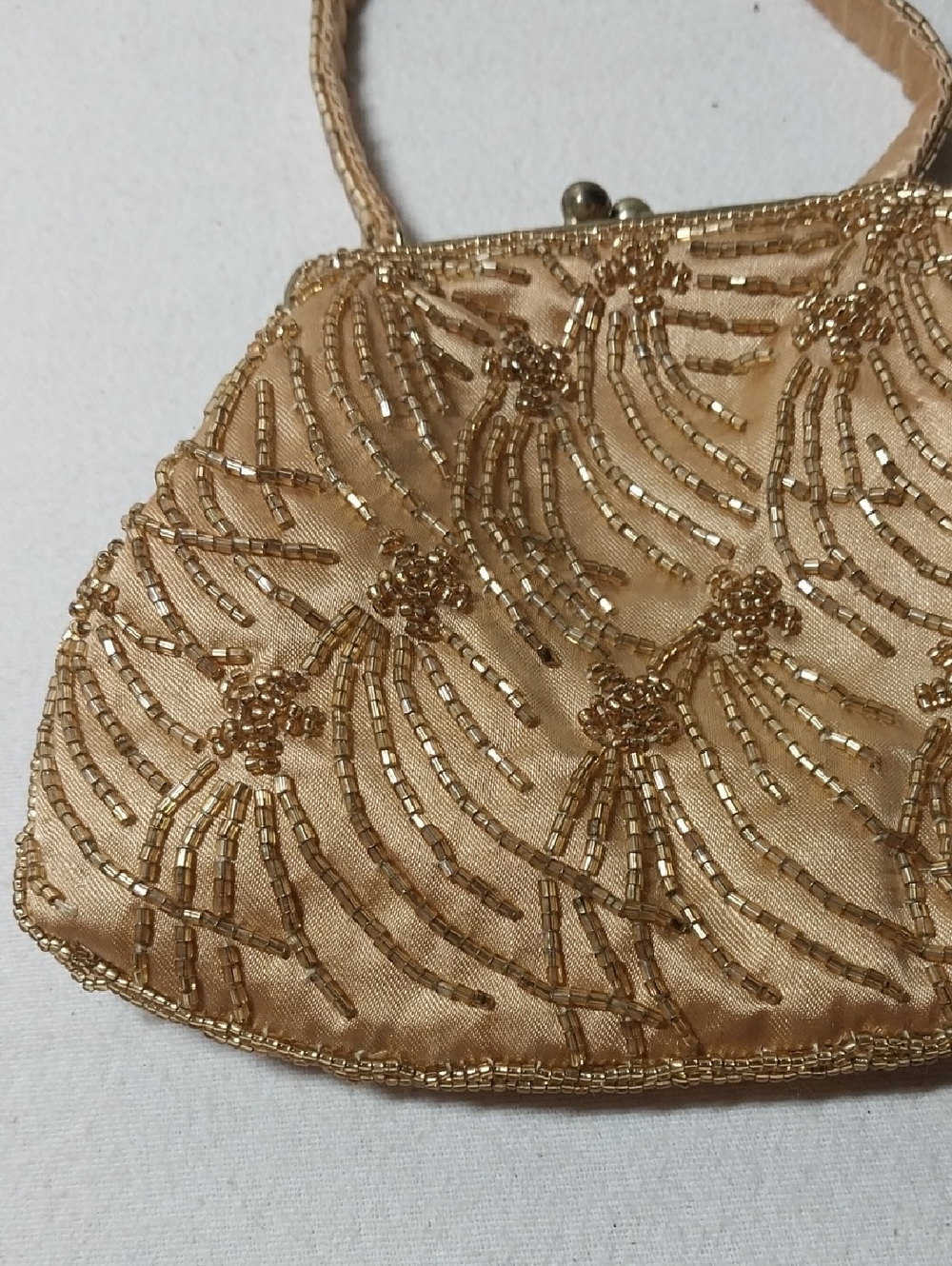 Cache Gold Beaded Mini Purse - Picture 3 of 8